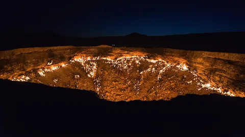 ย้อนปริศนา "ประตูสู่นรก" หลุมก๊าซในเติร์กเมนิสถาน ไฟไม่เคยดับนับ 50 ปี