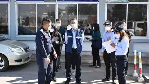 เลขาฯ มกอช. ตรวจสอบนำเข้า-ส่งออกสินค้าเกษตรด่านหนองคาย รับการขยายตัว