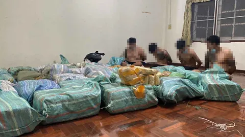 ตร.ลพบุรีบุกบ้านแก๊งสายเบิร์นเต็มระบบ ยึดยาบ้ากว่า 5 ล้านเม็ด ไอซ์ 39 กก.