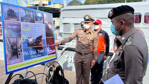 บิ๊กโจ๊ก และ ทร.ร่วมพิสูจน์ที่มา เรือผี ทำไม่ถูกทิ้งลอยเข้ามาในอ่าวไทย