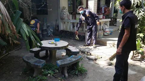 หลานเพี้ยนถือปืนยิงอา 6 นัดดับคาที่ ก่อนนั่งในบ้าน พบมีอาการทางประสาท