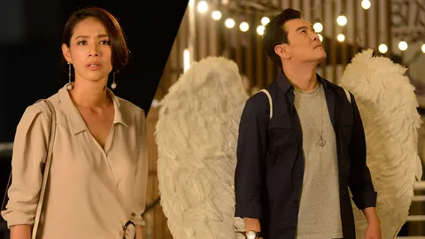 นุ่น อึ้งตาค้าง ชาคริต เสกปีกบินหนีไปต่อหน้า ใน The Messenger กามเทพผิดคิว