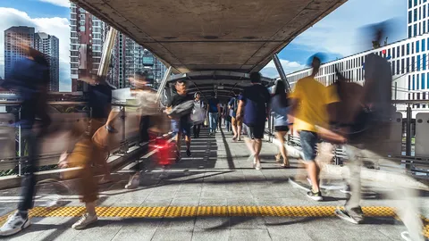 เชื่อมฟุตปาทย่านบางกะปิ เชื่อมรถ,ราง,เรือพร้อมสกายวอล์ก กำหนดเสร็จ มี.ค.66