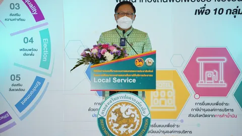 สถ. เปิดแพลตฟอร์มบริการประชาชน Local Service เชื่อมโยงหน่วยงานภาครัฐ