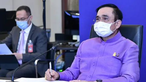 "บิ๊กตู่" ขอประชาชนยังตั้งการ์ดสูง แม้คลายกิจกรรม จ่อลดระดับเตือนภัยหากโควิดดีขึ้น