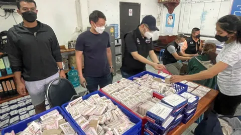 ตร.บุกทลาย “โควตาหวย” จ.เลย เชื่อมโยงยี่ปั๊ว “โก่งราคา” หวย มีคน ปณ.ร่วม