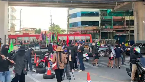 "พีมูฟ" จัด "คาร์ม็อบ" ตามหา "ประวิตร" ขู่ ครม.ไม่รับ ยกระดับชุมนุม แน่ (คลิป)