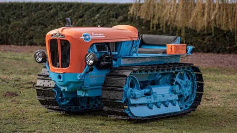 วิ่งไม่เร็วแต่ไถแรง ย้อนอดีตกระทิงตัวแรกสุด! Lamborghini 5C TL Tractor