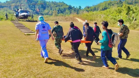 ฮ.กกล.สุรสีห์ ช่วย 2 ชีวิตสาวท้องแก่ครรภ์เป็นพิษ กลางป่าทุ่งใหญ่นเรศวร