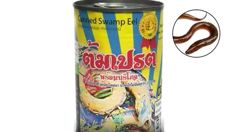 ชวนลิ้มลอง ปลาไหลต้มเปรต ฝีมือนศ.ใส่กระป๋องขายทางออนไลน์ 100%