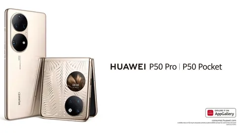 Huawei ประเทศไทย ประกาศราคา Huawei P50 Pro 33,990 บาท และ Huawei P50 Pocket ที่ 46,990 บาท