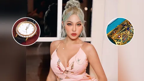 อลังการ หวาย ปัญญริสา เปิดกรุสมบัติเก่า นาฬิกาประจำตระกูล-กำไลทองลงยา