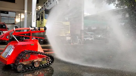 หุ่นดับเพลิงฝีมือเด็กไทย เซฟชีวิตเจ้าหน้าที่ผจญเพลิง