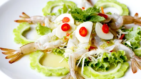 เมนูกุ้งแช่น้ำปลา เนื้อสัตว์สุกๆ ดิบๆ ไม่ใช่มีแค่พยาธิปอดหนู