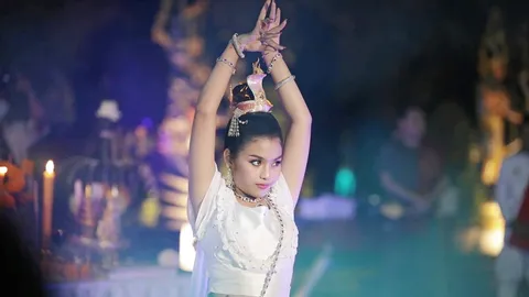 “ธัญญ่า อาร์สยาม” รำถวายฝากตัวเป็นลูกสาวพญานาค ไม่ทนโดนด่าฟรีลามปามบุพการี