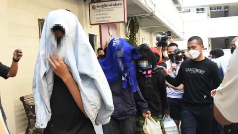 กลุ่มผู้ต้องหารุมทำร้าย "น้องเดียร์" จนถึงแก่ความตาย มอบตัวตำรวจคันนายาว