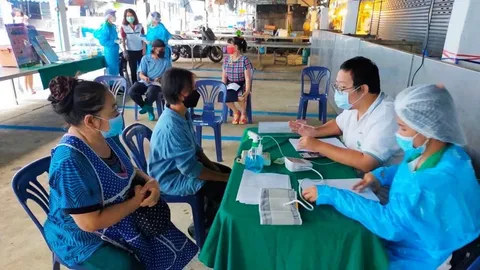 กทม. คุมเข้มมาตรการป้องกันโควิด เร่งฉีดวัคซีนในตลาดให้ครบ 488 แห่ง