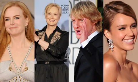 ส่องคนดัง สวยเจิด หล่อระเบิด จากงานลูกโลกทองคำ