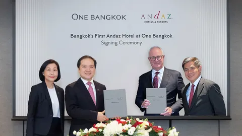 “วัน แบงค็อก” ประกาศแผนธุรกิจเดินหน้า รังสรรค์ โรงแรมแอนดาซแห่งแรกในกรุงเทพฯ