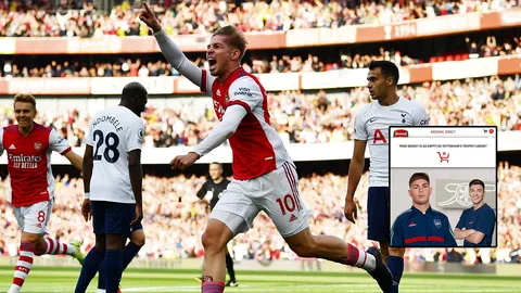 แรงมากแม่ "อาร์เซนอล" ล้อปมด้อย "สเปอร์ส" ไร้ถ้วยแชมป์บนช็อปออนไลน์สโมสร