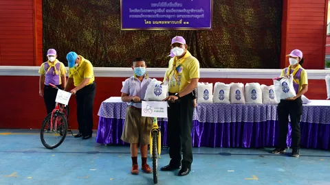 ผบ.มทบ.11 มอบจักรยานสานฝัน ปันสุข ให้นักเรียนโรงเรียนต้นแบบ จ.ปทุมธานี