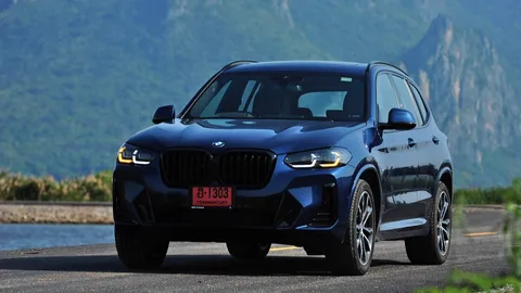 ประกอบไทยราคาดี ทดสอบ BMW X3 xDRIVE 20D M SPORT LCI