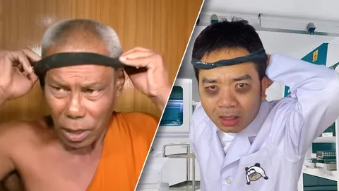 ตำนานบทใหม่ ปวดหัวแก้ได้ด้วยยางรัดผม ไวรัลจากอดีตพระซุกสีกา