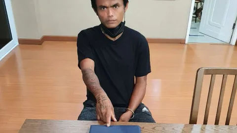 รวบ "โก๊ะ ตรอกสาเก" เจอกระเป๋าน้องแป้งบนสะพานพระราม 8 เอามือถือไปขาย