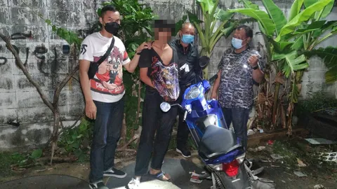 รวบโจ๋ 17 ริเป็นโจร ลัก จยย.หนุ่มไรเดอร์ จอดส่งของ-ดันเสียบกุญแจคาไว้