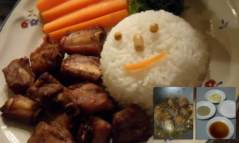 'ข้าวหมูยิ้มแฉ่ง' กระเทียวเจียม เฮ้ย! กระเทียมเจียว เฮ้ย! ถูกแล้ว 