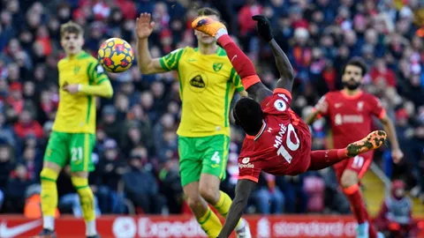 ผลบอลเมื่อคืน ลิเวอร์พูล พบ นอริช ซิตี้ เสาร์ที่ 19 ก.พ. 65