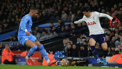 ผลบอลเมื่อคืน แมนฯ ซิตี้ พบ สเปอร์ส เสาร์ที่ 19 ก.พ. 65