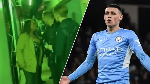 เกินไปแล้ว "แม่โฟเดน" โดนชกหลังเวทีมวยคู่ใหญ่ แมนฯ ซิตี้ ช่วยล่าตัวอันธพาล (คลิป)