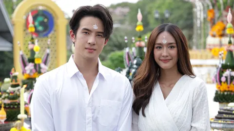 “เจมส์ มาร์-พาย รินรดา” นำทีมนักแสดงบวงสรวงละคร เพราะรัก Because of Love