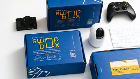 Swopbox กล่องพัสดุที่ช่วยลดขยะอิเล็กทรอนิกส์ จาก SWOPMART