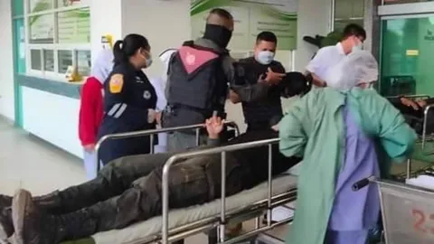 คนร้ายลอบวางระเบิดรถสายตรวจชุดเคลื่อนที่เร็ว สภ.ตาเซะ จนท.เจ็บ 2 ที่ยะลา