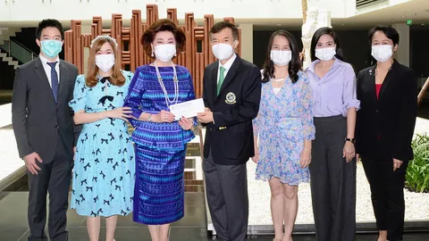 สยามแก๊ส มอบเงินจำนวน 100,000 บาท สมทบทุนมูลนิธิไทยรัฐ