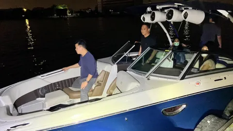 ด่วน "แตงโม นิดา" ตกสปีดโบ๊ตจมหายแม่น้ำเจ้าพระยายังไม่รู้ชะตากรรม (คลิป)