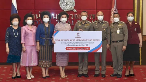 บริษัทสยามแก๊ส แอนด์ ปิโตรเคมีคัลส์ มอบทุนการศึกษาบุตรตำรวจเรียนดีระดับอุดมศึกษา