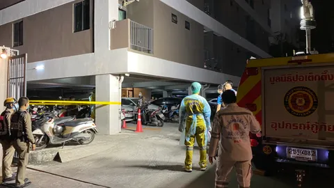 เพื่อนชายมึน หนุ่มเถียงเหตุ "แตงโม" ดับ-สู้ไม่ได้ ดิ่งชั้น 4 เป็นศพสลด