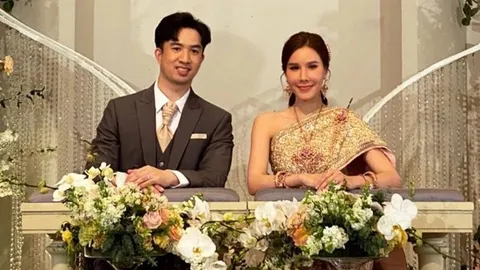 เกี่ยวก้อย ขวัญกวินท์ วิวาห์แฟนหนุ่มนอกวงการ เพื่อนร่วมยินดี (คลิป)