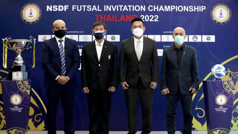 "ฟุตซอลทีมชาติไทย" ร่วมสาย "โอมาน-มัลดีฟส์" ศึก "NSDF Futsal Invitation 2022"