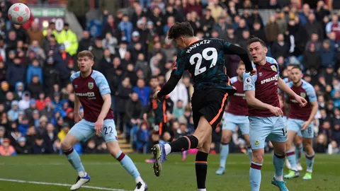 ฮาเวิร์ตซ์เบิ้ล "เชลซี" บุกถล่ม "เบิร์นลีย์" เละคาถิ่น 4-0 ศึกพรีเมียร์ลีก