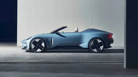 อย่างหล่อ รถยนต์ไฟฟ้าต้นแบบแนวคิด Volvo Polestar O2 Concept Roadster 