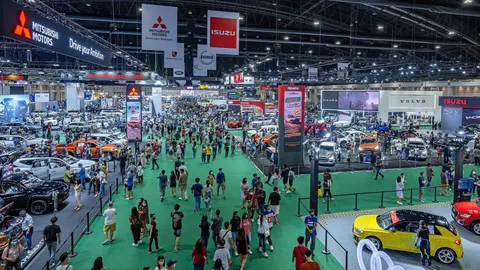 งานมอเตอร์โชว์ 2022 จัดที่เมืองทอง เริ่ม 23 มี.ค. - 3 เม.ย. 65 ค่ายรถร่วมงานเพียบ