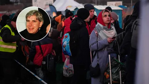 ช่วยเพื่อนร่วมโลก อดีตนักกีฬาโอลิมปิกเยอรมนี พาชาวยูเครน ลี้ภัยหนีสงคราม