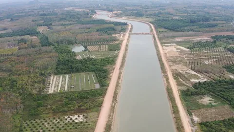 กรมชลฯ เดินหน้าระบบระบายน้ำ "แม่น้ำตรัง" แก้น้ำท่วม "เมืองตรัง" ยั่งยืน