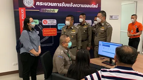 ประชาชนแห่ใช้บริการ "แจ้งความออนไลน์" ตำรวจเตรียมพร้อมรับมือตลอด 24 ชม.