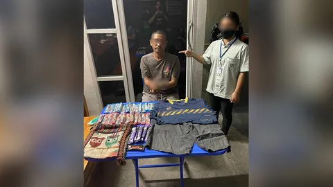 อยากกินช็อกโกแลต หนุ่มตกงาน ใช้มีดจี้ชิงทรัพย์สาวเซเว่น จนมุมตำรวจประเวศ