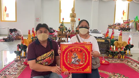 คนดวงเฮงเผย "เลขเด็ด" ปลายประทัด หลังแก้บน "ไอ้ไข่วัดบึงบา" ให้โชคสมใจ (คลิป)